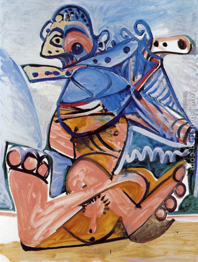 Pablo Picasso : flute player